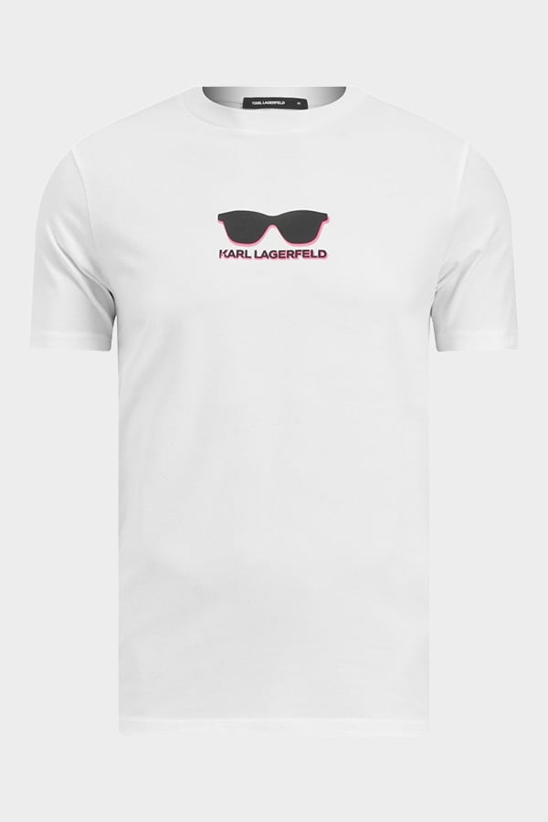 ΑΝΔΡΙΚΗ ΜΠΛΟΥΖΑ KARL LAGERFELD - 10 ΛΕΥΚΟ